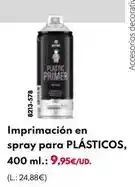 BricoCentro Imprimacion en spray para plásticos oferta