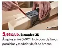 BricoCentro Escuadra 3d oferta