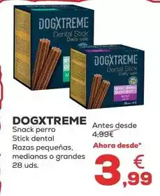 Kiwoko Dogxtreme - snack perro stick dental oferta