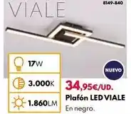 BricoCentro Plafón led viale oferta