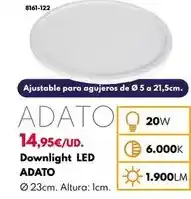 BricoCentro Downlight led adato oferta