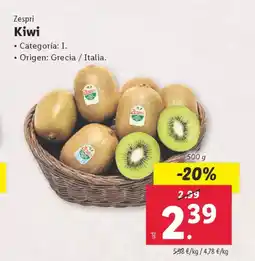 Lidl Zespri Kiwi oferta