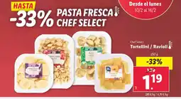 Lidl Tortellini / Ravioli oferta