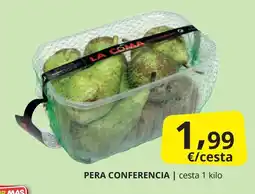 Supermercados MAS Pera conferencia oferta