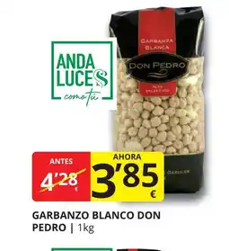 Supermercados MAS DON PEDRO Garbanzo blanco oferta