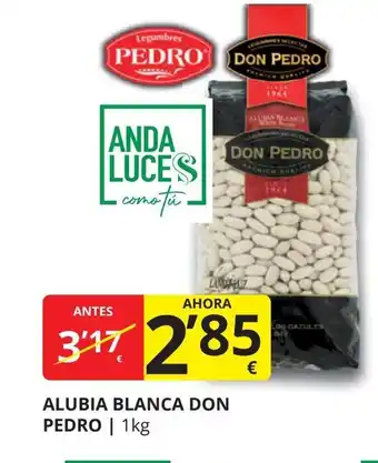 Supermercados MAS DON PEDRO Alubia blanca oferta