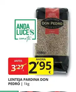 Supermercados MAS DON PEDRO Lenteja pardina oferta