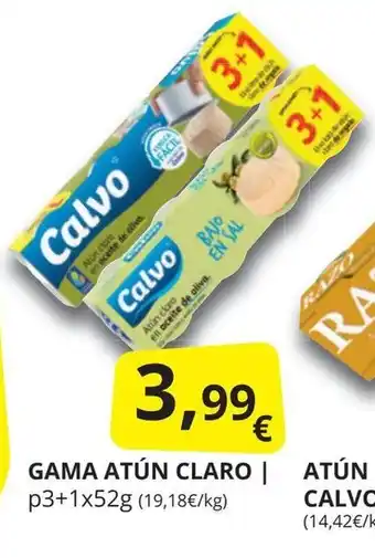 Supermercados MAS Gama atún claro oferta