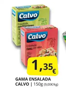 Supermercados MAS CALVO Gama ensalada oferta