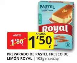 Supermercados MAS Preparado de pastel fresco de limón royal oferta