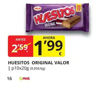 Supermercados MAS VALOR Huesitos original oferta