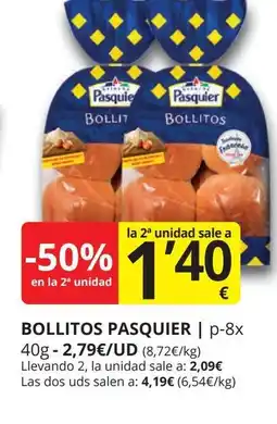 Supermercados MAS LOTUS Bollitos oferta