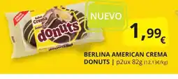 Supermercados MAS DONUTS Berlina american crema oferta