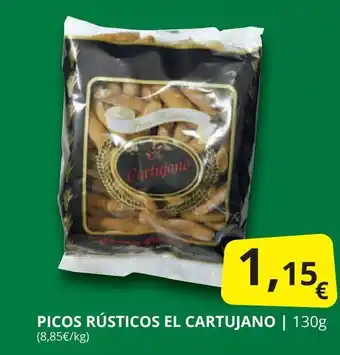 Supermercados MAS Picos rústicos el cartujano oferta