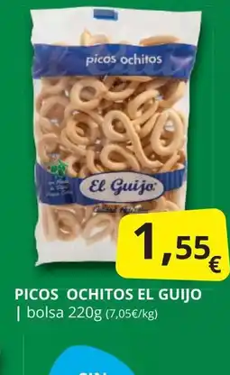 Supermercados MAS EL GUIJO Picos ochitos oferta