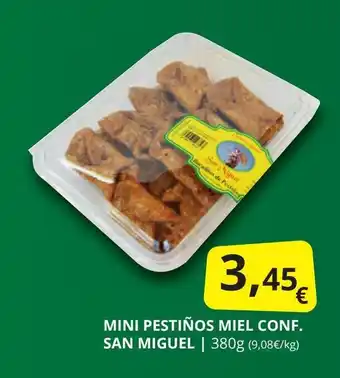 Supermercados MAS Mini pestiños miel conf oferta