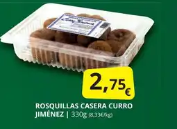 Supermercados MAS Rosquillas casera curro jiménez oferta