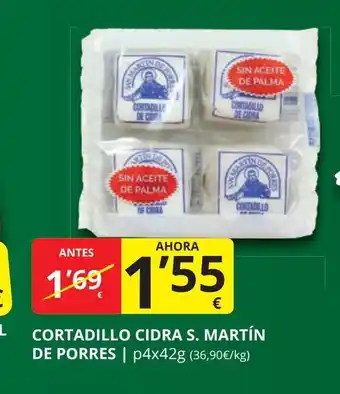 Supermercados MAS Cortadillo cidra s. martín de porres oferta