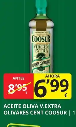 Supermercados MAS COOSUR Aceite oliva v.extra olivares cent oferta