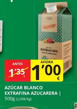 Supermercados MAS Azúcar blanco extrafina azucarera oferta