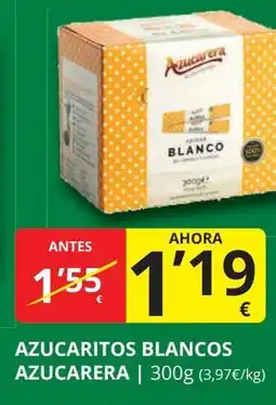 Supermercados MAS AZUCARERA Azucaritos blancos oferta