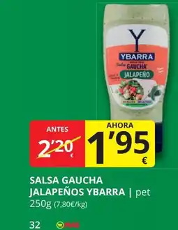 Supermercados MAS YBARRA gaucha jalapeños oferta