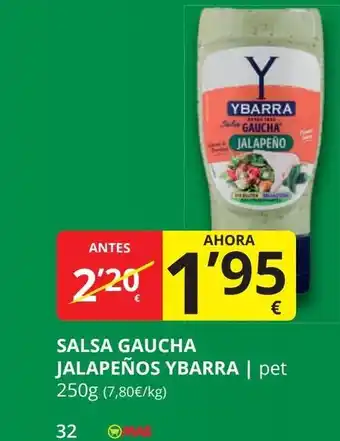 Supermercados MAS YBARRA gaucha jalapeños oferta