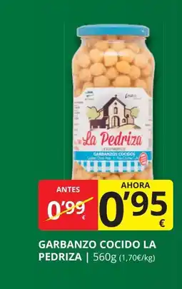 Supermercados MAS LA PEDRIZA Garbanzo cocido oferta