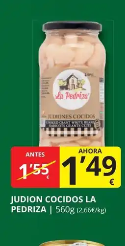 Supermercados MAS LA PEDRIZA Judion cocidos oferta