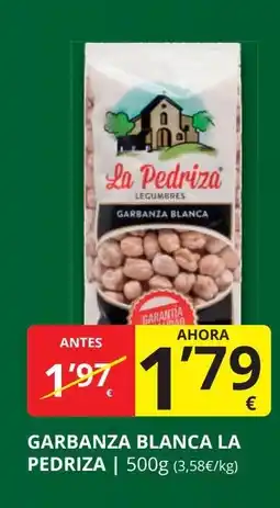 Supermercados MAS LA PEDRIZA Garbanza blanca oferta