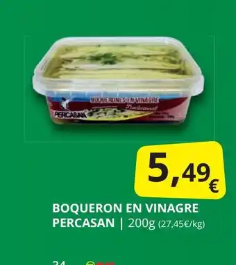 Supermercados MAS PERCASAN Boqueron en vinagre oferta