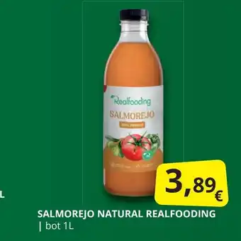 Supermercados MAS Salmorejo natural realfooding oferta