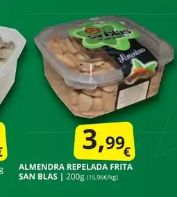 Supermercados MAS SAN BLAS Almendra repelada frita oferta