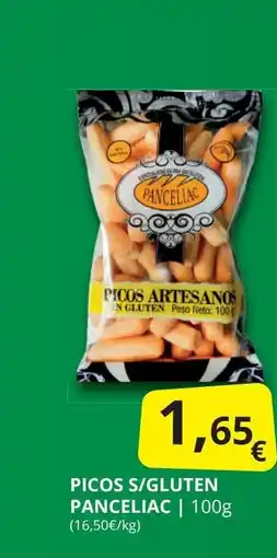 Supermercados MAS PANCELIAC Picos s/gluten oferta