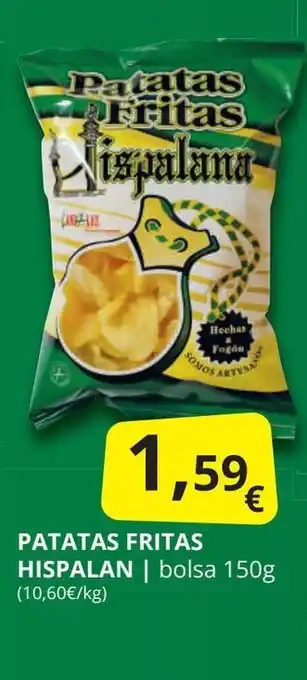 Supermercados MAS Patatas fritas hispalan oferta