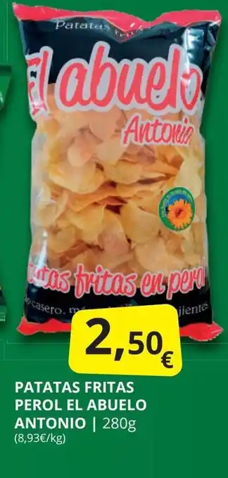 Supermercados MAS Patatas fritas perol el abuelo antonio oferta