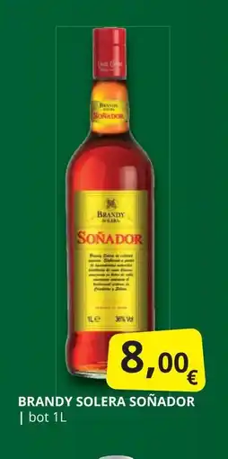 Supermercados MAS SOÑADOR Brandy solera oferta