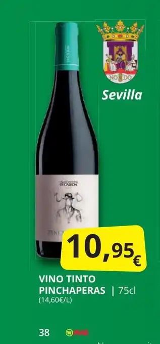 Supermercados MAS Vino tinto pinchaperas oferta