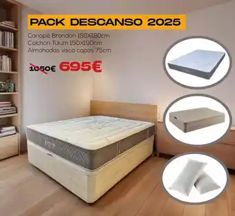 OKSofas Pack descanso 2025 oferta