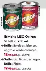 BricoCentro Oxiron - esmalte liso oferta