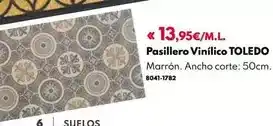 BricoCentro Pasillero vinílico toledo oferta