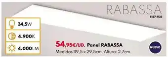 BricoCentro Panel rabassa oferta