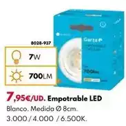 BricoCentro Empotrable led oferta