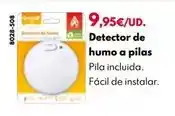 BricoCentro Detector de humo a pilas oferta