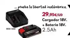 BricoCentro Power x-change - cargador 18v + batería 18v oferta