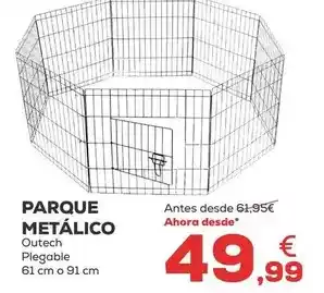 Kiwoko Outech - parque metalico oferta