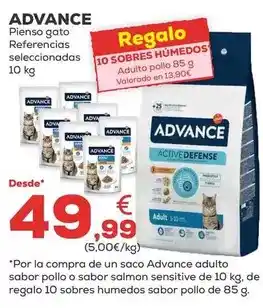 Kiwoko Advance - pienso gato referencias seleccionadas oferta