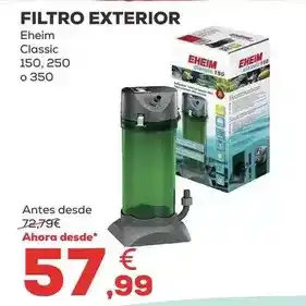 Kiwoko Eheim - filtro exterior oferta