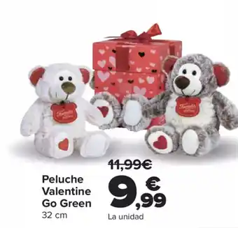 Carrefour Peluche Valentine Go Green oferta