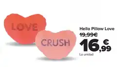 Carrefour Hello Pillow Love oferta